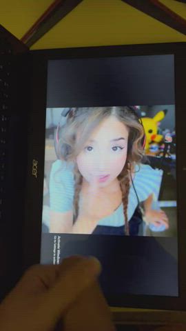 Pokimane begging for that load