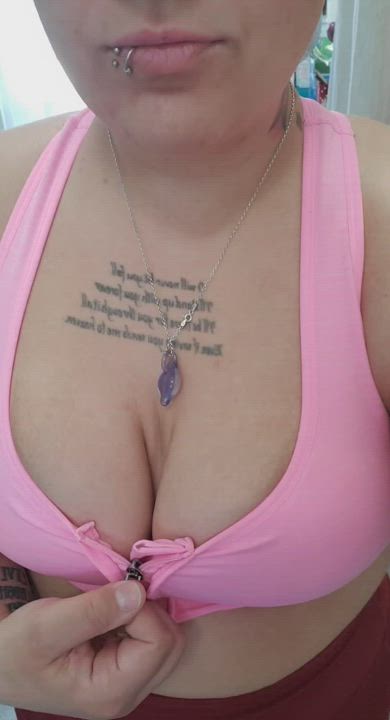 Big Tits Gym Tease gif