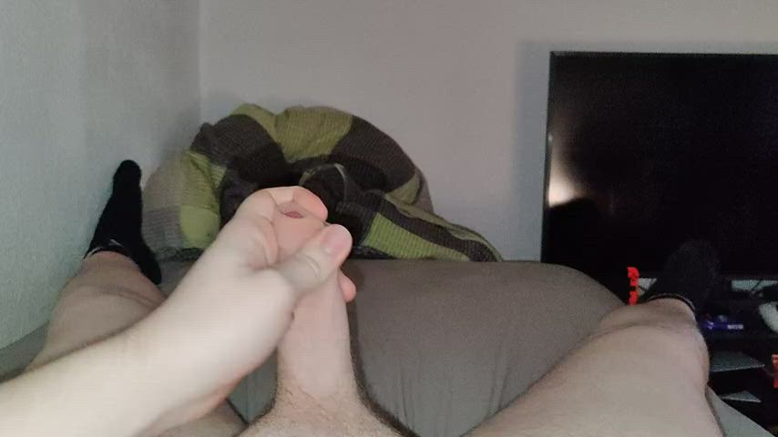 Finally home from work.. Reliefed some stress with the second load of the day! Cum