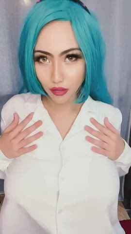 cosplay tiktok tits gif
