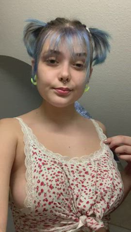 Boobs Bouncing Tits Teen gif