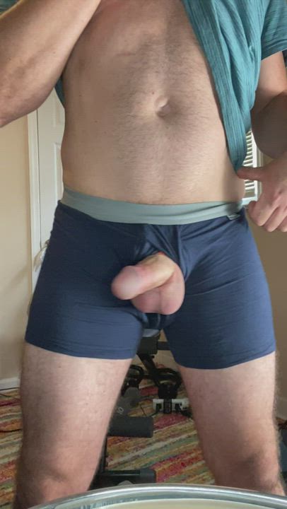 Dad’s (38) working hard on getting in shape, always need to end a workout with
