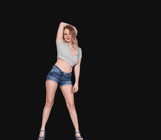 annie lee big tits body naked natural tits strip stripper striptease tease gif