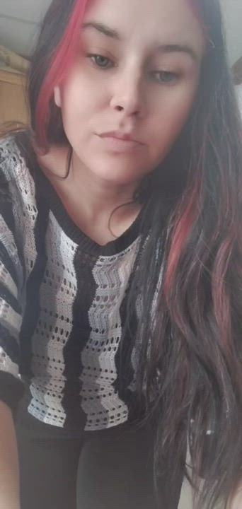 Trying not to moan while my boss is going n the next office over 😏 [GIF]