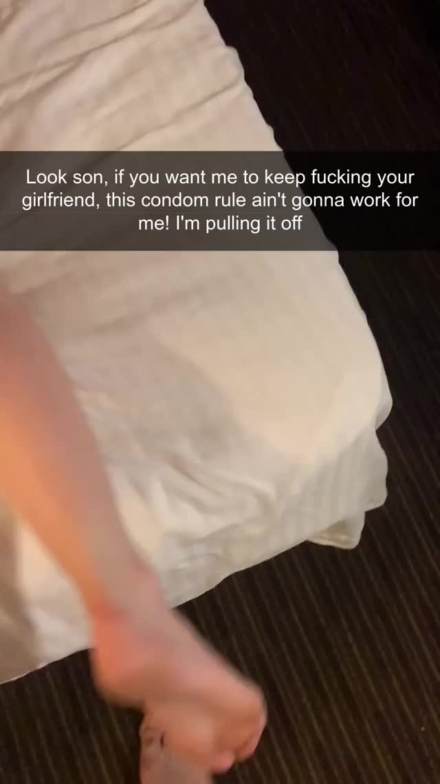 She isn't on birth-control. What do you think's gonna happen next? [Gf/Father]