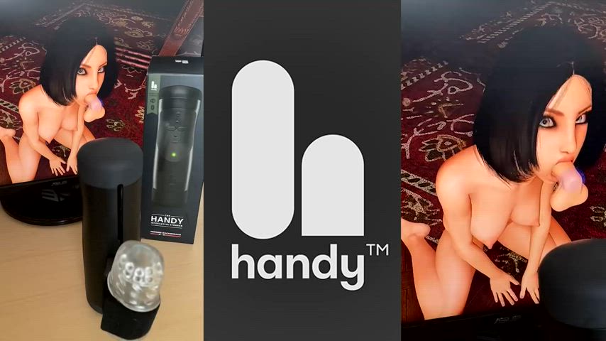 Gentlemen, Start Your Handy! Check out this sex toy integration in the Adult VR Game
