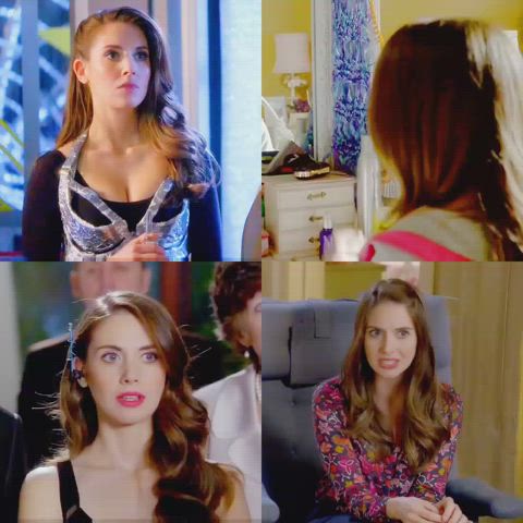 actress alison brie celebrity cute gif