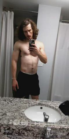 fitness gym locker room nsfw gif
