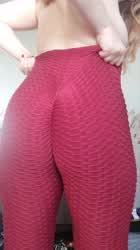 Leggings Pawg Redhead gif
