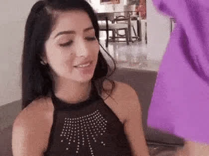Blowjob Brunette Latina Megan Salinas Teen gif