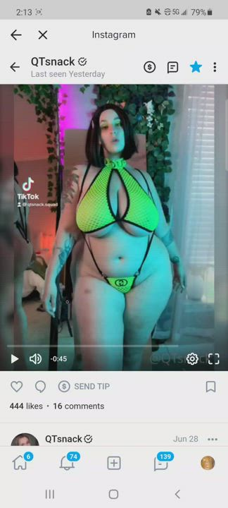 BBW Big Ass Huge Tits Thick gif