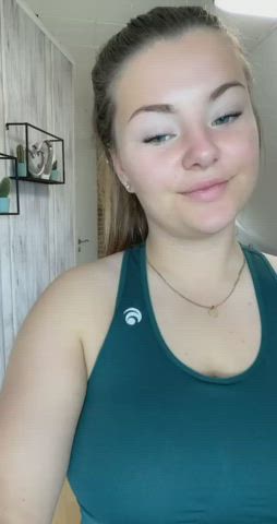 I came back from the gym, what would you do with my sweaty body?