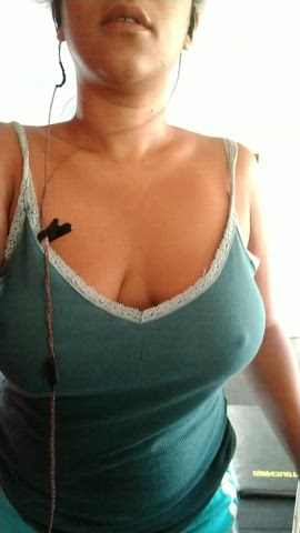 Big Tits Brazilian Ebony Latina Panties gif