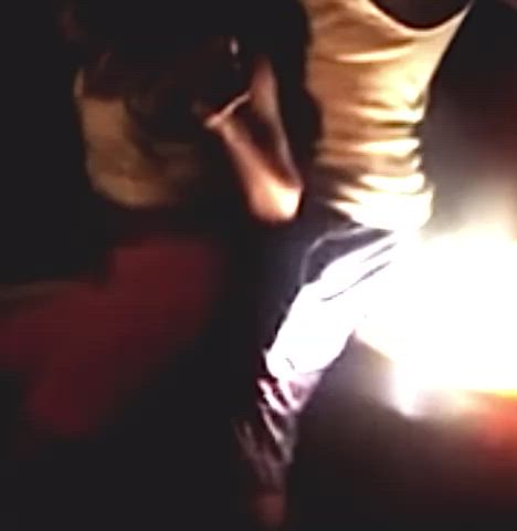 amateur grinding humping lapdance teen twerking gif