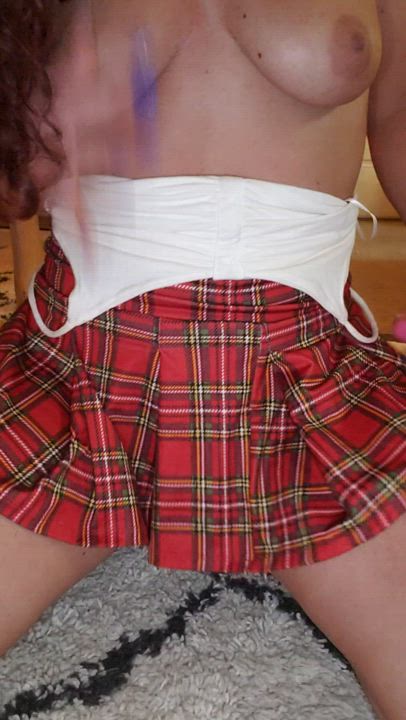 [F] Hope you like naughty school girls riding your cock!!! ;)