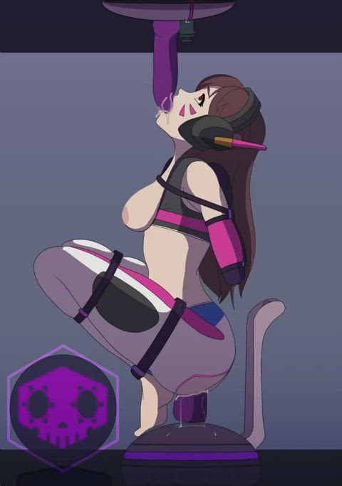 D.Va's new mech form, push the button to shoot (dawho555)