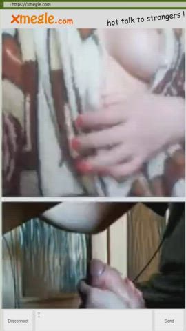 flashing masturbating reaction tits webcam gif