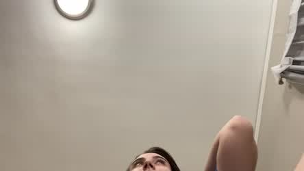 Let me bounce them on you while I ride your cock