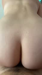 Cock Creamy Reverse Cowgirl gif