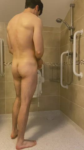 Oops, dropped the soap...