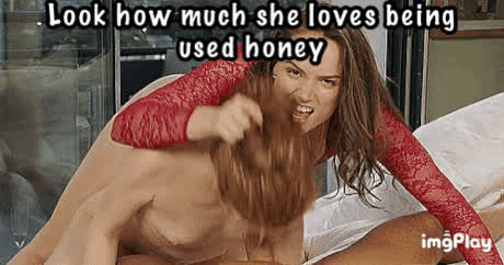 Cuckquean Husband Sharing gif