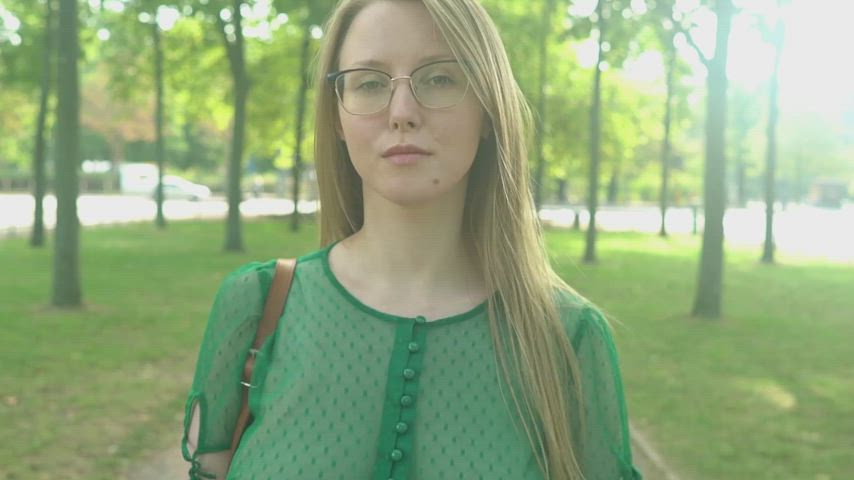 Walking Slow Motion Tits