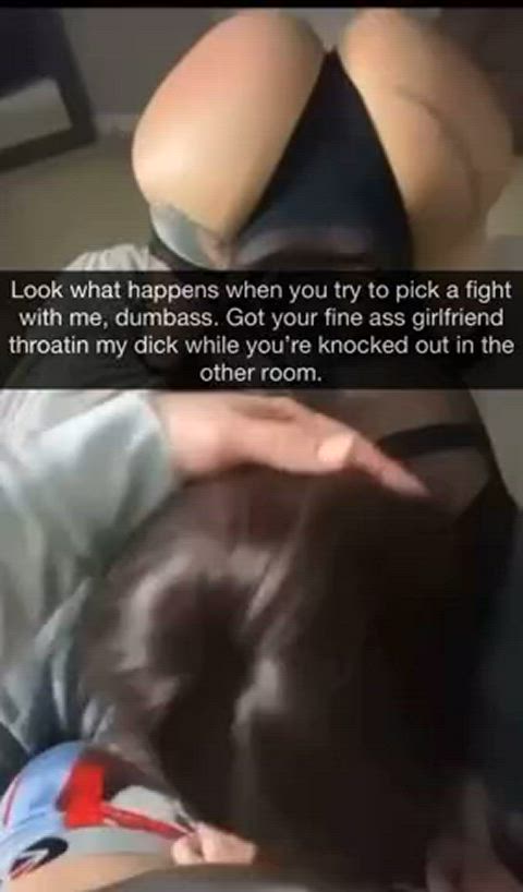 brunette face fuck pawg gif