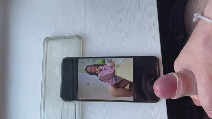 bottomless cumshot tribute gif