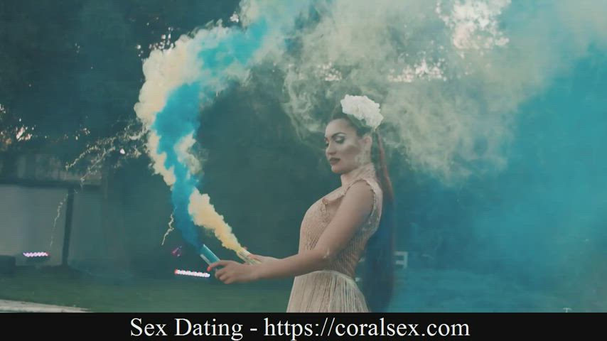Armenian Daisy Marie Exposed Feet High Heels Lipstick Long Tongue Natural Tits Oiled