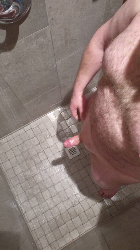 male male masturbation shower gif