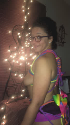 bondage cute milf rope play ropes gif