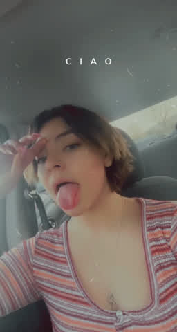Body Car Selfie White Girl gif