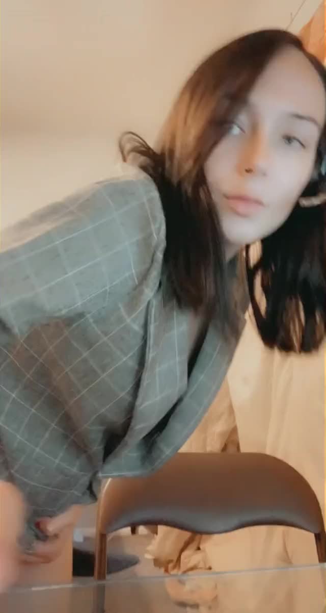 taking naughty videos while working from home>