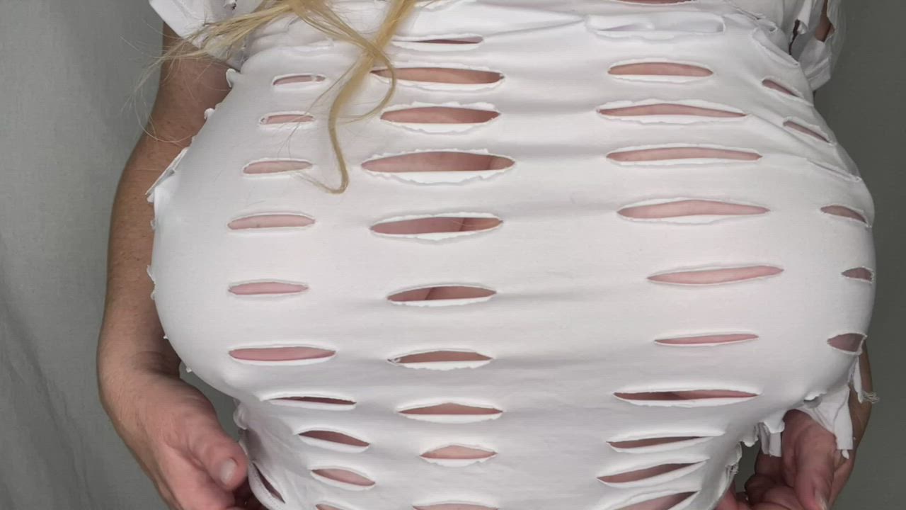Ripped up t-shirt
