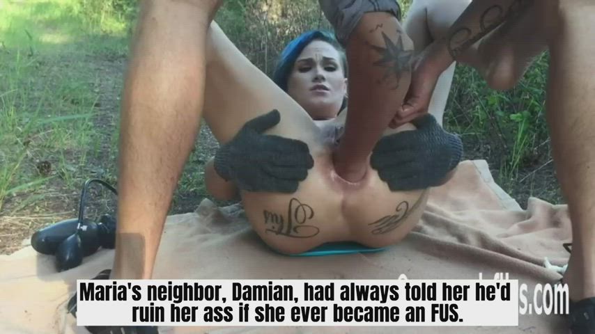 FUS (Free Use Slaves) have to endure tons of anal punishment during their week