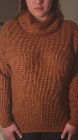 Sweater weather doesn’t have to mean bra weather…