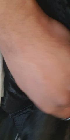 BBC Big Dick Cock Flashing Nude Shorts Solo Tall Tease gif