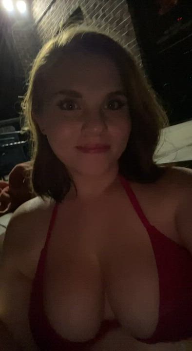 Getting naughty in the hot tub ?