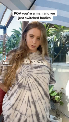 big tits blonde body swap gif
