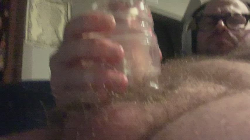 fleshlight jerk off solo gif