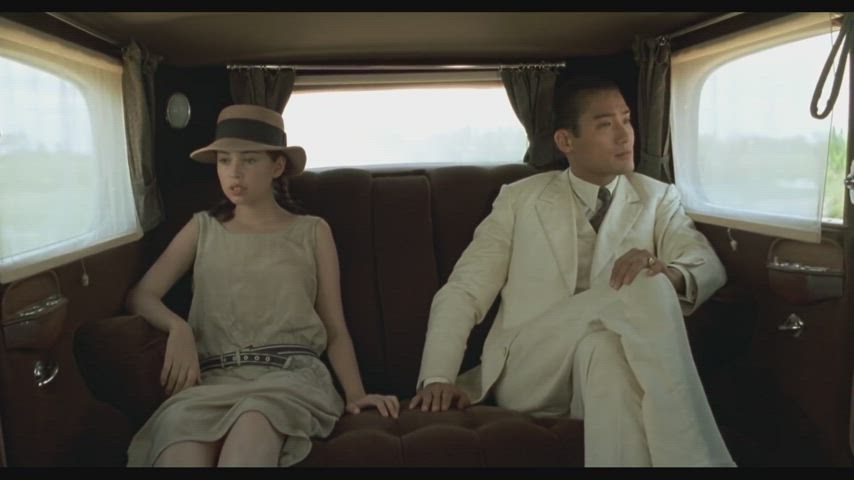 Very young Jane March in The Lover (1992)