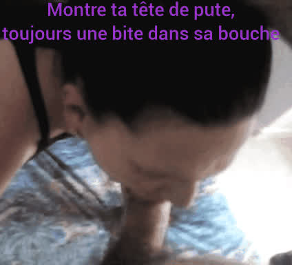 Amateur Blowjob Brunette Domination Nympho Slave White Girl gif
