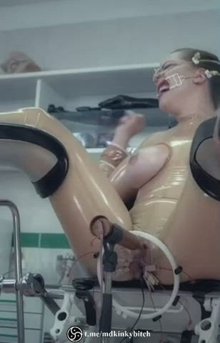 BDSM Busty Gyno gif