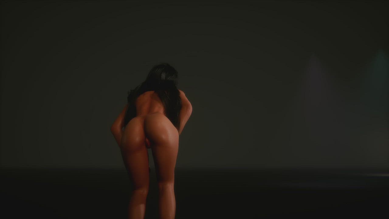 3d booty dancing gif