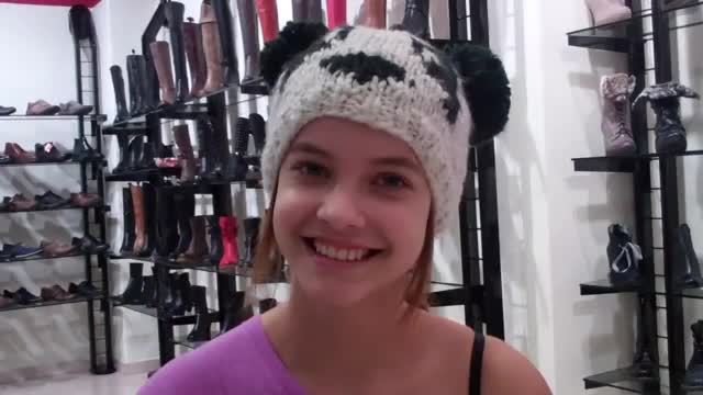 Barbara Palvin - Panda Cap
