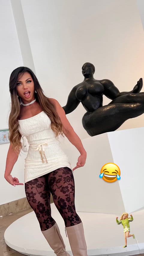 amateur big tits boots brazilian fake boobs fake tits fitness model stockings thick