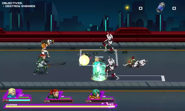 Cyberpunk side-scroller-shooter EroSquad v0.3 (link in comments)