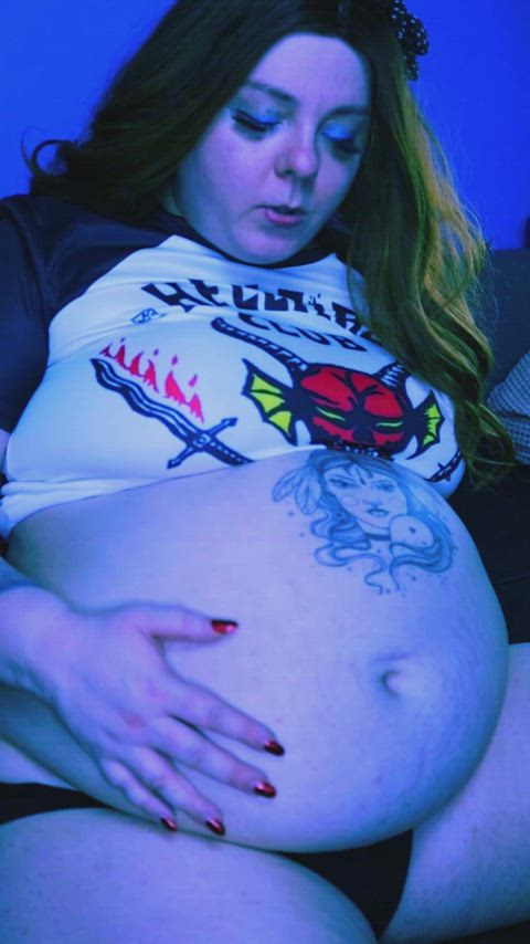 blue fetish food fetish gif