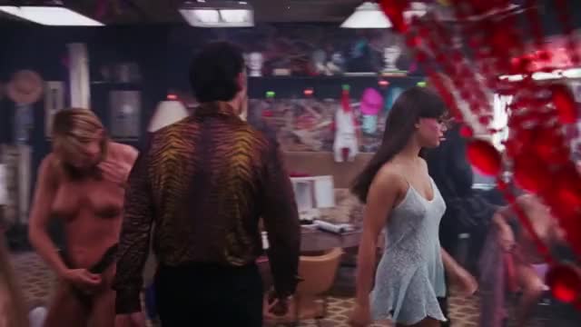 Bobbie Phillips - Showgirls (1995) - backstage, wearing only a pink thong (scene)