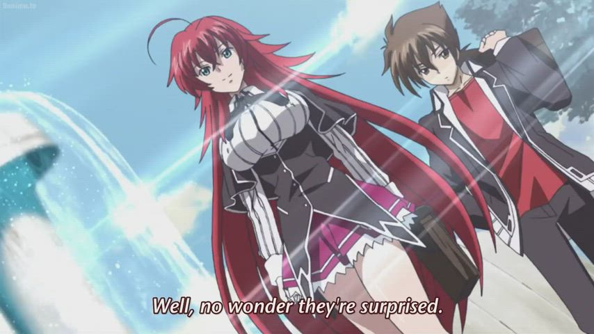 anime boobs bouncing tits gif